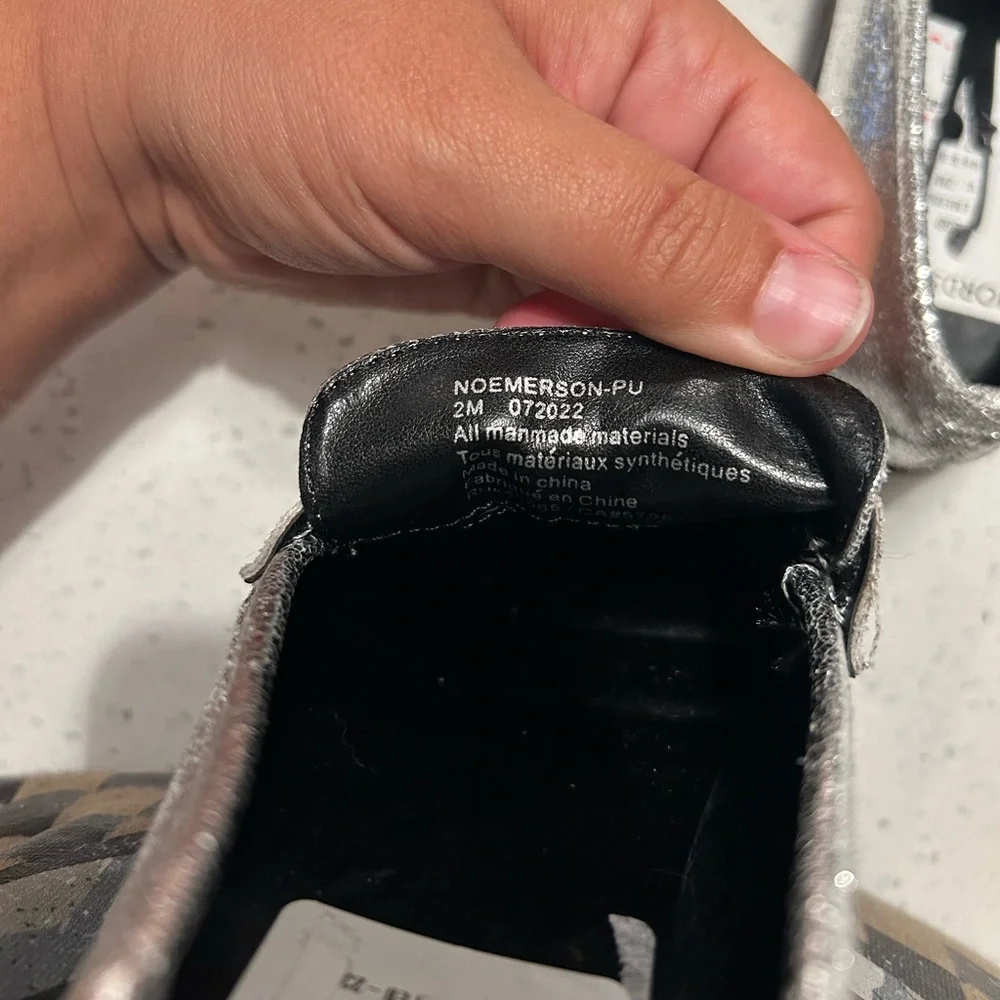Nordstrom Silver Kids 2 Loafer - Picture 3 of 8